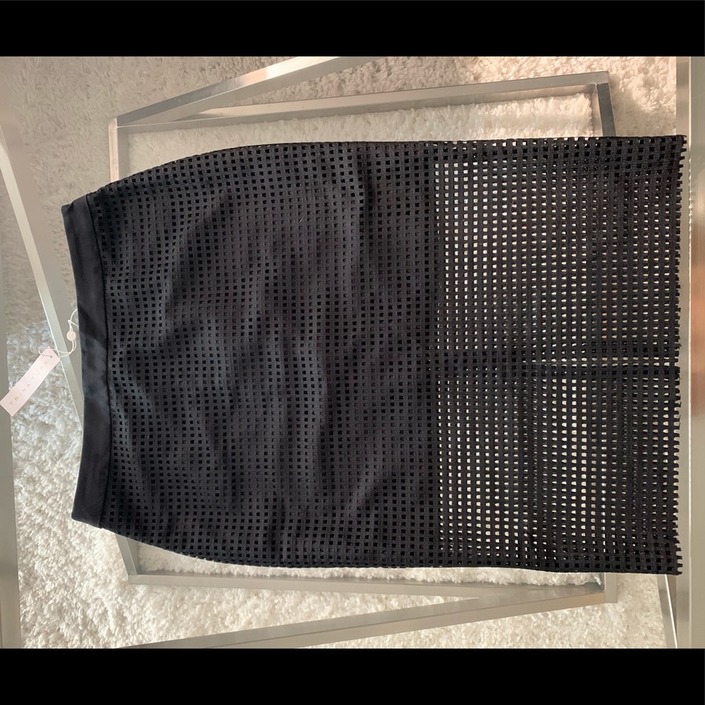 BNWT Black Trina Turk skirt